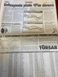 MİLLİYET GAZETESİ DOĞUM GÜNÜ HEDİYESİ - 4 EKİM 2003 - TAM TAKIM 30 SAYFADIR -Recep Tayyip Erdoğan-Cem Uzan-Hülya Avşar-Tarkan-Hasan Cemal-Güneri Cıvaoğlu-Fikret Bila-Tuncay Özkan-Rıdvan Dilmen-Erdoğan Şenay-Yusuf Yıldırım-Bilal Meşe-Şenol Güneş-İlhan Mansız-Emre Aşık-David Beckham-Sergen Yalçın-Fatih Terim-Hakan Şükür-Metin Akçaabat-Efevi Aksoy-Kemal Uzan-Hakan Uzan-Yavuz Uzan-Güngör Uras-Semra Pelek-Bir düşüş daha-Ada havası yaradı-Kartal hasar aldı-Kral’dan ilginç itiraf-Cim-Bom’a Şükür müjdesi-Ülkerspor’un adı yetti-Paralar kaçıyor-Enflasyon tuş oldu-Yurtdışına para kaçırıyorlar-7 katrilyon halkın sırtında-Uzanlar artık tüm dünyada aranacak
