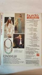 BURDA ELBİSE PATRONLU DERGİ - ARALIK 2011 - 44-52 BEDENDE PAYET&TAFTA AŞKI - YAPAY KÜRK ZIRVEDE - DİKİŞ OKULUNDA KÜRK CEKET DİKİŞİ - MODANIN İZİNDE - MİDİ ETEK TRENÇKOT GOLF PANTOLON - YENİ YILA MERHABA - SUPER - İŞTE TREND SADE GİYSİLERE BONCUK SÜSLEMELER - COCUKLARA BASKI DESENLİ RAHAT JARSE GİYSİLER - TEMEL PARÇALAR - EKSTRA - BÜYÜK BEDEN - HOBİ EKSTRA - DEKORASYON - TREND - GÜNCEL MODA - ÇOCUK MODASI - GÖZ ALICI - ETEĞE BAKIN - ŞERİT MODASI - STREÇ SATEN ŞERİT DİKİŞİ - MAVİ MUCİZE - ŞAPKANA BAYILDIM - ÇİFT KAT KOLYE - ZİNCİRLENELİM - DERİ ZİNCİR MODA DÜNYASINA TARZ GETİRİYOR - PÜF NOKTASI - BUHARSIZ ÜTÜLEME - BUHARLI ÜTÜLEME - DEĞİŞKEN BUHAR - ŞOK BUHAR ÇIKIŞI - DİKEY BUHAR - NEDEN ÜTÜ YAPARIZ - CEKET - TUNİK - ELBİSE  GIANFRANCO FERRE  –  TAM TAKIM 116 SAYFA