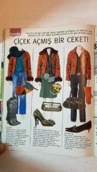BURDA ELBİSE PATRONLU DERGİ - 2005/9 EYLÜL - MODADA SON TRENDLER - SEZONA ÖZGÜ YENİ UYGULAMALAR - FISTIK YEŞİLİ KOLEKSİYON - STİLİNİZİ BULUN - STİL ÖNERİLERİ VE AKSESUARLAR - ÇOCUKLAR İÇİN ÜNLÜ MARKALARDAN SEÇİMLER - SONBAHAR YENİLİKLERİ - SİYAHIN LÜKS ETKİSİ - FOLKLORİK ÖĞELER - BUKLET KUMAŞIN MODERN YORUMU - OKUR TASARIMLARI - BUKLET CEKET VE TÜL ETEK - GENÇ ÇİZGİ - HARİKULADE KOKTEYL ELBİSESİ - SEZONUN KUMAŞI BUKLET - ASİL VE SADE ŞIKLIK - SONBAHARIN EĞLENCELİ TRENDİ - YENİ KUMAŞ TANITIMI - SİYAH MODA DÜNYASINA EGEMEN - AVCI STİLİYLE SPOR GİYİM - FISTIK YEŞİLİ KOLEKSİYON 44-52 BEDENDE - ÇOCUKLARA ÖZEL TASARIMLAR - SONBAHAR MAKYAJINDAKİ YENİLİKLER - HARİKA BİR FİKİR - BLAZER CEKET VE ETEK - REGAN KOLLAR - ŞAL YAKA - İŞLEMELİ TÜL - ZİKZAK DİKİŞ - SICAK TASARIMLAR - KOKTEYL ELBİSESİ - KREPDÖŞİN KUMAŞ - DRAPELİ GÖĞÜS - BALIKSIRTI MOTİF - MODELLERE TOPLU BAKIŞ - DİKİŞ NOKTACIKLARI - DİKİŞ DENEYİM SEVİYELERİ - CEKET MODELLERİ - PANTOLON MODELLERİ - ETEK MODELLERİ - E –  TAM TAKIM 92 SAYFA