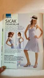 BURDA ELBİSE PATRONLU DERGİ - 2005/9 EYLÜL - MODADA SON TRENDLER - SEZONA ÖZGÜ YENİ UYGULAMALAR - FISTIK YEŞİLİ KOLEKSİYON - STİLİNİZİ BULUN - STİL ÖNERİLERİ VE AKSESUARLAR - ÇOCUKLAR İÇİN ÜNLÜ MARKALARDAN SEÇİMLER - SONBAHAR YENİLİKLERİ - SİYAHIN LÜKS ETKİSİ - FOLKLORİK ÖĞELER - BUKLET KUMAŞIN MODERN YORUMU - OKUR TASARIMLARI - BUKLET CEKET VE TÜL ETEK - GENÇ ÇİZGİ - HARİKULADE KOKTEYL ELBİSESİ - SEZONUN KUMAŞI BUKLET - ASİL VE SADE ŞIKLIK - SONBAHARIN EĞLENCELİ TRENDİ - YENİ KUMAŞ TANITIMI - SİYAH MODA DÜNYASINA EGEMEN - AVCI STİLİYLE SPOR GİYİM - FISTIK YEŞİLİ KOLEKSİYON 44-52 BEDENDE - ÇOCUKLARA ÖZEL TASARIMLAR - SONBAHAR MAKYAJINDAKİ YENİLİKLER - HARİKA BİR FİKİR - BLAZER CEKET VE ETEK - REGAN KOLLAR - ŞAL YAKA - İŞLEMELİ TÜL - ZİKZAK DİKİŞ - SICAK TASARIMLAR - KOKTEYL ELBİSESİ - KREPDÖŞİN KUMAŞ - DRAPELİ GÖĞÜS - BALIKSIRTI MOTİF - MODELLERE TOPLU BAKIŞ - DİKİŞ NOKTACIKLARI - DİKİŞ DENEYİM SEVİYELERİ - CEKET MODELLERİ - PANTOLON MODELLERİ - ETEK MODELLERİ - E –  TAM TAKIM 92 SAYFA
