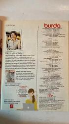 BURDA ELBİSE PATRONLU DERGİ - 2015/05 MAYIS - EGZOTİK - KAFTAN - FİLE PANÇO - YOGA PANTOLONU - FANTASTİK DESENLER - TOPRAK TONLARI - ŞAHANE KESİMLER - TATLI HAYAT - SİYAH VE KIRMIZININ ATEŞLİ AŞKI - KISA CEKET - TANGO ELBİSESİ - ABİYE MANTO - YAZA ÖZEL 15 ELBİSE - HER BEDENE GÖRE YAZLIK MODELLER - MÜKEMMEL HAFTA SONU - MAKSİ ELBİSELER - ŞÖMİZYE ELBİSELER - 44-52 BEDENDE MODELLER - BEN DE VARIM - BEBEK KIYAFETLERİ 62-86 BEDENDE - RENKLİ ÇİÇEKLER - BLUZ CEKET - VOLANLI BLUZ - FİLİGRAN DANTEL - ŞİFON KENARLAR - MAYIS ÇİÇEKLERE - ÖZEL TASARIM - LASTİKLİ PANTOLON - BOL KESİMLİ BLUZ - PRATİK DİKİŞ ÖZEL SAYI - GÖĞÜS PENSLERİ - YAKA AÇIKLIĞI - BASKI PAYI - VOLANLAR - SOL YAN DİKİŞ - GİZLİ FERMUAR - HOBİ EKSTRA - BONCUK ÇİÇEKLER - DERİ PARÇALI SAÇ SÜSÜ - SATEN KUMAŞ - SADE VE ZARİF - BÜYÜLEYİCİ SAÇ AKSESUARLARI - SAÇ SÜSÜ YAPIYORUZ - KORSAJ BALENİ - VEREV BANT - DİKİŞ OKULU - YAZLIK BLUZ - HİPPİE TARZI - ELEGAN VOLANLAR - PATRON PARÇALARI - BİÇKİ PLANI - BEDEN ÖLÇÜLERİ - A –  TAM TAKIM 92 SAYFA