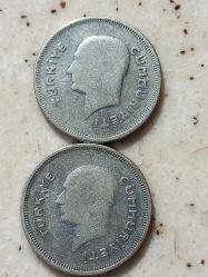 1935  1936  GÜMÜŞ  50  KURUŞ