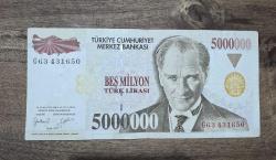 5 MİLYON ÇİL ALTI