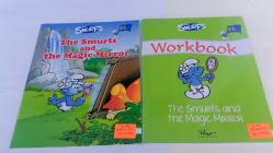The Smurfs and the Magic Mirror   STORY BOOK + WORKBOOK   / Level B (CD YOK)
