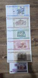 BELARUS 10- 20-50-100-500  1000 RUBLE ÇİL
