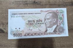 5000 LİRA BÜYÜK MEVLANA ÇİL