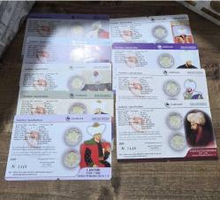 Osmanlı Padişahları Bimetal Hatıra Para Serisi 1-9
