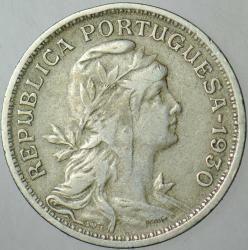 PORTEKİZ 50 CENTAVOS 1930 NADİR TARİH.
