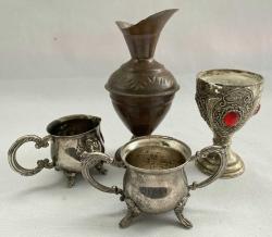 Çesitli Ebatlarda Koleksiyonluk Kupa Lotu/Metal Alaşımlı. (4 Adet)