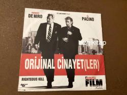 orjinal cinayetler dvd  (paketin bandrolü açık değil)  robert de niro al pacino  (righteous kill)