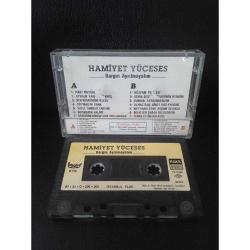 Kaset Hamiyet yüceses dargın ayrılmayalım albümü 1987 Kağıt Baskı