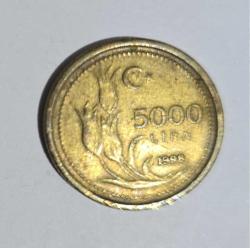 5000 LIRA 1998