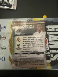 Topps stadium chrome Ronaldo futbolcu kartı