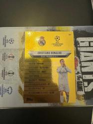 Match attax topps cristiano ronaldo gold edge futbolcu kartı