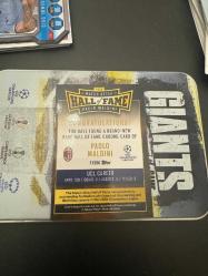 Match attax hall of fame hof paulo maldini futbolcu kartı