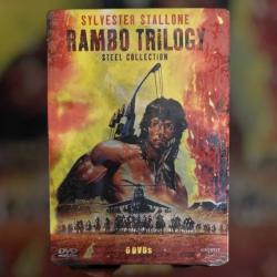 Rambo Trilogy  Limited Özel Baskı Steelbook DVD 3 Film 6 Disk (Filmler Türkçe Altyazılı)