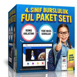 4. Sınıf Bursluluk Hazırlık Eğitim Seti (Online Ful Eğitim)