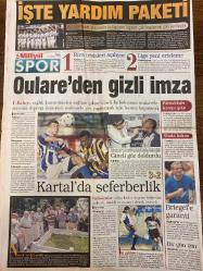 MİLLİYET GAZETESİ DOĞUM GÜNÜ HEDİYESİ - 22 AĞUSTOS 1999 - TAM TAKIM 28 SAYFADIR -Cengiz Koçal-İsmail Siret-Hasan Cemal-Güneri Cıvaoğlu-Hüseyin Cahit-Başbakan Ecevit-Metin Koçal-Hasan Pulur-Orhan Uzan-Yavuz Kılıç-Altay Atalay-Ertan Telli-Vedat Danacı-Cengiz Malgir-Tuncay Şen-Uğur Mumcu-Namık Sevik-Briegel-Yılmaz Vural-Süleyman Oulare-Halim Mete-Fatih Akın-Aykut Yıldırım-Togay Bayatlı-Bünyamin Sürmeli-Özlem Hanım-Kartal Yiğit-Ayşegül Aydoğan-Semra Karagözlü-Cemal Ersen-Ölüm Başkanı-En acı karar-Kurtarma zaferi-Depremden çıkan skandal-Amca-yeğen ilişkisi-Bakan’a büyük öfke-Cehennem-Türk babanın dramı-Gül deren eller-İşte yardım paketi-Oulare’den gizli imza-Kartal’da seferberlik-Florya’da yoğun bakım-Gineli göz doldurdu-Pamukkale kampı iptal-Briegel’e garanti-İki galibiyet-Yılmaz hesap sordu-Tesislerde ağır hasar-Kournikova sakat-Şampiyonlar el ele-Leekens kovuldu-Üzerimden dozer geçti-Hayatım pahasına-Mucizeler sürüyor-108 saat sonra kurtarıldı-Umut bekleyişi-Ölüm tuzağı kentler-Hayatta c