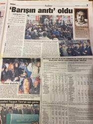 MİLLİYET GAZETESİ DOĞUM GÜNÜ HEDİYESİ - 2 ŞUBAT 2000 -TAM TAKIM 34 SAYFADIR - Jörg Haider-Abdi İpekçi-Fazıl Say-Cemal Ersen-Şule Sabah-Mehmet Karhan-Hasan Cemal-Güneri Cıvaoğlu-Dinçer Gökçe-Gürcan Bilgiç-Doğan Koloğlu-Atilla Gökçe-Erhan Telli-Halil Özer-Sina Koloğlu-Arife Avcı-Tümduang Ratnachon-Htoo kardeşler-Özgürlük Kahramanı-Yön doğru-Kirada geri dönüş yok-Bir hata dört hayat-AB’den ırkçı lidere savaş-Bir hata dört hayat-Harp Okulu konukları-O artık ölümsüz-Yargıtay uyarısı-Bir hata dört hayat-İpekçi özgürlük kahramanı-Yıldırım kalıyor-Müthiş itiraf-Kupada erken final-Adam mı öldürdüler-Hakan çok zor-Gidici değil kalıcıyım-Hami zehirlendi-Kokuşmuş düzen-Kablda Top 10-İşler kızışıyor-Refah karateyi sever-İkiz Azrail-Savaş ciddi bir oyun-Yasak ve ceza-Zayıf karne veliye