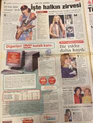 MİLLİYET GAZETESİ DOĞUM GÜNÜ HEDİYESİ - 19 OCAK 2000 -TAM TAKIM 32 SAYFADIR -Ehud Barak-Önder Yılmaz-Ecevit-Hassan Nasrallah-Afif Harb-Fikret Bila-Sevim Çağlayan-Hasan Cemal-Doğan Koloğlu-Attila Gökçe-Kartal Yiğit-Halil Özer-Haluk Ulusoy-Zeman-Giray Bulak-Ahmet Akcan-Seyfi Alanya-Metin Oktay-Süleyman Seba-Ayça Atikoğlu-Mina Urgan-Orhan Pamuk-Ayşe Kulin-Banu Bozdemir-Yiğit Okur-Can Yücel-Afife Jale-Sibel Can-Sevim Çağlayan-Carlos Santana-Britney Spears-Lauryn Hill-Will Smith-Magazin Servisi-Alpay Özalan-Gürcan Bilgiç-Müjdat Yetkiner-Zavallılar-Fener’e ağır ceza-Samsun’u şampiyon yapardım-Seba 4-4-2 istedi-Bir tarih canlandı-Bulak’tan garanti-Büyü mü yaptılar?-Edebiyat popülerleşiyor mu?-Sanat ve mafya-Aşk ve hüzün-Topkapı kitap oldu-İşte halkın zirvesi-Bir yıldız daha kaydı-Sibel Can’a haciz şoku-Göz kamaştıran yarışma-İhbar MOSSAD’dan-Türkiye hazine-Minicikler küt küt attı-Susurluk hatırası-Hizbullah’a darbe İsrail-MOSSAD işbirliğiyle gerçekleştirildi-PKK bayrağı çıktı-Kira yasası tam
