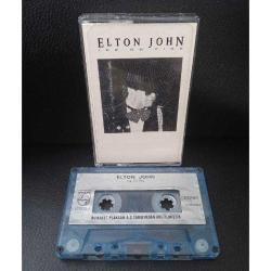 Kaset Elton John ice on fire albümü. Orijinal. 1985 Kağıt Baskı