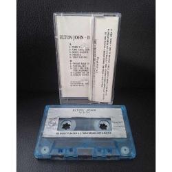 Kaset Elton John ice on fire albümü. Orijinal. 1985 Kağıt Baskı