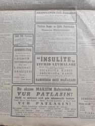 Cumhuriyet Gazetesi - 7 Temmuz 1943 - bizim türkçülüğümüz yazan Nadir Nadi Başmakale - şarkta Alman taarruzu şiddetlendi - Orel Bielgord istikametinde Almanlar Rus müdafaa hatlarına girdiler - zırhlı birliklerin himayesinde savaşa tutuşan Alman piyadeleri fotoğraf - Karaköy tünelde dün feci bir kaza oldu - galata'ya inen katar'ın yolda kayışı koptu fotoğraf - Tünel kazasında 1 ölü 20 yaralı var - İtalya'ya karşı istila hazırlığı - Orel Ve Harkof arasında başlayan Alman taarruz istikametini gösterir harita - Askeri Vaziyet Yazan Emekli General H. Emir Erkilet Yazı Dizisi - Sikorsky suikaste mi Kurban gitmiş -  Merhum Cevad Abbas'ın cenaze töreni fotoğraf - Salomonlar sularında bir deniz Muharebesi başladı - bisiklet birinciliği Ankara takımı tarafından kazanıldı fotoğraf - vur patlasın Revüsü bu akşam Maksim bahçesinde - tifüs'e karşı temizlik tedbirleri genişletiliyor - Varlık vergisi tahsilatı - Milli Piyango bugün çekiliyor - fenni sünnetçi Emin Fidan - Atlantik tayyarecileri filmi