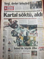 MİLLİYET GAZETESİ DOĞUM GÜNÜ HEDİYESİ - 6 ŞUBAT 1999 -TAM TAKIM 34 SAYFADIR -Tunca Bengin-Orhan Falelioğlu-Barış Manço-Vahap Yazaroglu-Metin Tokher-Sami Kohen-Hasan Cemal-Güneri Cıvaoğlu-Hüseyin Kıvrıkoğlu-Zekeriya Temizel-Selahattin Özmen-Turgay Bayazıt-Erdoğan Şenay-Feyyaz Uçar-Togay Bayatlı-Kartal Yiğit-Gürcan Bilgiç-Vedat Vatansever-Vedat Saygı-Vedat Caglar-Fevzi Aksoy-Mustafa Denizli-Selim Mümtaz-Atilla Tüfek-Tuncay Örnek-Ali Sirmen-Ahmet Çakar-Rahim Zafer-Feyyaz Uçar-Köksal Özbek-Sergen Yalçın-Özgün Özgürgün-Mike Tyson-Cem Yılmaz-Mazhar Alanson-Brad Pitt-Anthony Hopkins-Wesley Snipes-Stephen Dorff-Ömer Vargı-Melike Demirağ-Müjdat Gezen-Haluk Bilginer-Gülriz Sururi-Müzeyyen Senar-Nükhet Duru-Tarkan Tevetoglu-Benim Adım Joe-Robbie Williams-Bülent Ortaçgil-Cem Karaca-Barış Manço anısına-Krallar da ölür-Kartal söktü aldı-Krize Hataylı formülü-G.Saray Dünya 23’sü-Avrupa Şampiyonası garanti-Her şey çok güzel olacak-Bıçağın iki yüzü-Joe Black-Hayat Güzeldir-İlk görüşte aşk-Aşk Mektubu