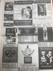 MİLLİYET GAZETESİ DOĞUM GÜNÜ HEDİYESİ - 1 MART 1999 -TAM TAKIM 34 SAYFADIR -Ahmet Tulgart-Gülay Yılmaz-Haluk Kırcaali-Güneri Cıvaoğlu-Hüseyin Kıvrıkoğlu-Ayşen Gürbüz-Vahap Yazaroglu-Metin Tokher-Sami Kohen-Hakan Şükür-Burak Yılmaz-Hagi-Hakan Şaş-Rahim Zafer-Ahmet Çakar-Doğan Koloğlu-Gürcan Ata-Bilal Meşe-Kartal Yiğit-Bilal Halifeoğlu-Damon Aycı-Erhan Güner-Afşin Yakuboğlu-Sina Koloğlu-Erman Şener-Cem Yılmaz-Haldun Taner-Haldun Dormen-Gülriz Sururi-Ayla Erdran-Ayşegül Sarıca-Nurhan Yılmaz-Derya Baykal-Şükran Moral-Müjdat Gezen-Melike Demirağ-Atilla Özdemir-Gökmen Aydın-Ed Harris-Susan Sarandon-Julia Roberts-Roberto Benigni-Nicoletta Braschi-Leonardo DiCaprio-Kate Winslet-Danny DeVito-Tom Hanks-Kenan İmirzalıoğlu-Melike Zobu-Selim Erdoğan-Tamer Karadağlı-Nihat Odabaşı-Doğan Hızlan-Göçmen suçlar-Beni Suriyeli general sakladı-Süreyya Paşa kuşatması-Apo’ya karşı miting-Merhaba yeni kral-Çirkin saldırı-Beşiktaş’ta Yaman günler-Eleştiri ve aklama-Kritik zirve-Umut yerlilerde-Hayat Güzeldir-Ti
