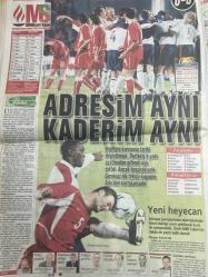 MİLLİYET GAZETESİ DOĞUM GÜNÜ HEDİYESİ - 12 EKİM 2003 - TAM TAKIM 36 SAYFADIR -Güneri Cıvaoğlu-Hasan Cemal-Pınar Aktaş-Güldal Duran-Yavuz Donat-Hakan Şükür-Alpay Özalan-David Beckham-Şenol Güneş-Bilal Meşe-Atilla Gökçe-Erdoğan Şenay-Ercan Güven-Halil Özer-Bilgin Gökberk-Mehmet Demirkol-Yalçın Türk-Servet Çetin-Tomas Zdebel-Ali Güneş-Ümit Özat-Daum-Fatih Terim-Mircea Lucescu-Kaan Dobra-Orhan Yıldırım-Vedat Danacı-Serkan Hacıoğlu-Gökhan Özer-Nihat Kahveci-Mustafa Kutluhan-Tuncay Şanlı-Rüştü Reçber-Hakan Ünsal-Emre Belözoğlu-Tugay Kerimoğlu-Ergun Gürsoy-Şenol Birol-Güven Kıraç-Gülse Birsel-Kral Muhammed VI-Salma Bennani-Vladimir Putin-George Bush-Tanju Çolak-Servet Yardımcı-Yekta Yücel-Yılmaz Vural-Yumruk yumruğa-Yaratıcı olamadık-Adresim aynı kaderim aynı-Sinir harbi-Gizli zenginler-Milli şölen-Kalplerimiz daima sizinle-Yemek dayağı-Kartal orta Kaan peki