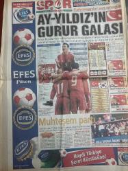 MİLLİYET GAZETESİ DOĞUM GÜNÜ HEDİYESİ - 29 HAZİRAN 2002 - TAM TAKIM 32 SAYFADIR -Şenol Güneş-Hakan Şükür-Rüştü Reçber-Hasan Şaş-Alpay Özalan-Tugay Kerimoğlu-Ümit Davala-Fatih Terim-Hakan Ünsal-Emre Belözoğlu-Bülent Korkmaz-Alpay Özalan-Kaan Dobra-Cengiz Malgir-Guus Hiddink-Rüsti Reçber-Miroslav Klose-Tayfun Korkut-Tarkan-Atilla Gökçe-Bilal Meşe-Ömer Üründül-Halil Özer-Fatih Terim-Mehmet Yılmaz-Rüştü Reçber-Nouma-David Beckham-Gilberto Silva-Orhan Yıldırım-Yusuf Kobal-Vedat Yenerer-Erhan Telli-Halil Özer-Bilgin Gökberk-Pınar Aktaş-Güneri Cıvaoğlu-Hasan Cemal-Mehmet Yılmaz-Yeliz Yeşilmen-Mesut Yılmaz-Tansu Çiller-İsmail Cem-Mustafa İstem-Bülent Ecevit-Rahşan Ecevit-Yılmaz Vural-Rüştü Reçber-Bekir Bozdağ-Baljc G.Saray’da-Türk Yıldızları-Sahaların Efendisiyiz-Bu Destana Bronz Yakışır-Tek Yol Avrupa-Ay Yıldız’ın Gurur Galası-Yüreğimizi Koyduk-Kore’de Üç Eksik-Trabzon’da Mutlu Son-Nouma Aklandı-Kesin Rota Silva