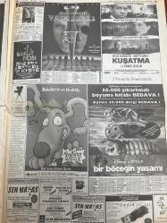 MİLLİYET GAZETESİ DOĞUM GÜNÜ HEDİYESİ - 29 MART 1999 - TAM TAKIM 28 SAYFADIR -Slobodan Milosevic-Fikret Bila-Duran Güngör-Arzum Onan-Semih Kaftan-Mustafa Denizli-Sergen Yalçın-Joachim Löw-Yaşar Saygı-Turgay Ürme-Bilal Meşe-Gürcan Bilgiç-Mustafa Küçük-Ünver Ergün-Ömer Üründül-Erhan Telli-Sina Koloğlu-Erman Şener-Fikret Bila-Fahri Kasırga-Süleyman Demirel-Tayyibe Gülek-Kasım Gülek-Mesut Yılmaz-Ali Müfit Gürtuna-Zekeriya Temizel-Adnan Polat-Ahmet Vefik Alp-Ali Talip Özdemir-Yalçın Özer-Aytaç Durak-Vahit Erdem-Erdem Saker-Kutlu Aktaş-Altan Öymen-Hasan Cemal-Pınar Aktaş-Ahmet Oktay-Ali Kırca-Ayşenur Arslan-Şükrü Saraçoğlu-Yorgo Papandreu-Sergei İvanov-Benazir Butto-Ruşen Çakır-Zeki Demirkubuz-Nazım Hikmet-Soykırım emri-Hayalet vuruldu-Şehitlik çiçek açtı-Mini eteği kamuflajdı-Sergen gibi oynadım-Löw’den vize çıktı-Belediye’nin gözü Aydın-Yorgun savaşçılar-Yeşile beton dikildi-Şimdi sıra sizde-Köşk’ün iki turlu ısrarı-Politikaya baba kucağında ısındı-İstanbul’a vaat yağmuru