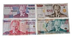 1-5-10-20 MİLYON SETİ