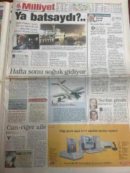 MİLLİYET GAZETESİ DOĞUM GÜNÜ HEDİYESİ - 27 OCAK 2000 - TAM TAKIM 30 SAYFADIR -Ertuğrul Özkök-Fethullah Gülen-Recai Kutan-Mesut Yılmaz-Tansu Çiller-Bülent Ecevit-Gazi Erçel-Bill Clinton-Hüseyin Velioğlu-Süleyman Demirel-Hasan Cemal-Oktay Derelioğlu-Halil Özer-Atilla Gökçe-Bilal Meşe-Gürcan Bilgiç-Ahmet Dursun-Bülent Uygun-Vedat Okyar-Sina Koloğlu-Serkan Derya-Luke Mango-Osman Boran-Rasim Öztekin-Kadir Çelik-Tarkan-Kenan Doğulu-İbrahim Tatlıses-Gülben Ergen-Mehmet Ali Erbil-Nur Sürer-Cem Davran-Güner Uygur-Tuncay Şanlı-Mustafa Altıoklar-Haluk Bilginer-Fazilet’e muhtıra-Korku filmi gibi-Jet vurgun-Hücrede bomba imal etti-Bedenlerini paylaştılar-Sırtımdan hançerlediler-Erzen istifa yolunda-Ne de olsa Aslan-Boliç’ten ani dönüş-Bulak benim eserim-Ahmet Dursun tehlikesi-Hırsızların peşinde-Yeni ikili-Kanald D’de bugün-Davos’ta Türk gecesi-Davos’un yıldızı Clinton-Hollywood’dan küresel hayaletlere-Çarkıfelek-Yılan Hikayesi-Yasak Kadın