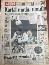 MİLLİYET GAZETESİ DOĞUM GÜNÜ HEDİYESİ - 3 ŞUBAT 1999 - TAM TAKIM 32 SAYFADIR -Joschka Fischer-Salih Alpay-Doğan Heper-Melih Tonker-Yalçın Doğan-Haluk Aktan-Barış Manço-Ahmet Turan Türker-Serpil Kıvrak-Vedat Ersoy-Fevzi Yazıcı-Toshack-Bilal Meşe-Ömer Üründül-Ersoy Özdem-Halil Özer-Erhan Telli-Zafer Arapkirlioğlu-Cengiz Malgir-Doğan Koloğlu-Vedat Yenerer-Vedat Yenerer (karikatür)-Gürcan Bilgiç-Vedat Yenerer-Vedat Vatansever-Zafer Aykan-Murat Çelik-Serdar Benli-Bahadır Beyarslan-Zekai Tunca-Necdet Tokatlıoğlu-Muzaffer İlkar-Erol Sayan-Cemal Safi-Hakkı Yalçın-Muzaffer İlkar-Sezen Cumhur Önal-Ayhan Gözbebeği-Tülay Özer-Ahmet Özhan-Ajda Pekkan-Sezen Cumhur Önal-Cemal Safi-Hakkı Yalçın-Necdet Tokatlıoğlu-Zekai Tunca-Muzaffer İlkar-Meral Orhonsay-Adayımız Türkiye-Simitis de kovdu-Canım babam-Kartal mutlu umutlu-Beşiktaş’a 13 trilyonluk bütçe-Rezalete tazminat-G.Saray’a stat dopingi-Hagi müjdesi-Para babası Manchester-Hagi’ye asla talip olmadık-Sergen ilk 18’i zorluyor-Bu da Torino’nun Emre’si-