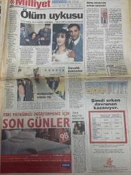 MİLLİYET GAZETESİ DOĞUM GÜNÜ HEDİYESİ - 3 ŞUBAT 1999 - TAM TAKIM 32 SAYFADIR -Joschka Fischer-Salih Alpay-Doğan Heper-Melih Tonker-Yalçın Doğan-Haluk Aktan-Barış Manço-Ahmet Turan Türker-Serpil Kıvrak-Vedat Ersoy-Fevzi Yazıcı-Toshack-Bilal Meşe-Ömer Üründül-Ersoy Özdem-Halil Özer-Erhan Telli-Zafer Arapkirlioğlu-Cengiz Malgir-Doğan Koloğlu-Vedat Yenerer-Vedat Yenerer (karikatür)-Gürcan Bilgiç-Vedat Yenerer-Vedat Vatansever-Zafer Aykan-Murat Çelik-Serdar Benli-Bahadır Beyarslan-Zekai Tunca-Necdet Tokatlıoğlu-Muzaffer İlkar-Erol Sayan-Cemal Safi-Hakkı Yalçın-Muzaffer İlkar-Sezen Cumhur Önal-Ayhan Gözbebeği-Tülay Özer-Ahmet Özhan-Ajda Pekkan-Sezen Cumhur Önal-Cemal Safi-Hakkı Yalçın-Necdet Tokatlıoğlu-Zekai Tunca-Muzaffer İlkar-Meral Orhonsay-Adayımız Türkiye-Simitis de kovdu-Canım babam-Kartal mutlu umutlu-Beşiktaş’a 13 trilyonluk bütçe-Rezalete tazminat-G.Saray’a stat dopingi-Hagi müjdesi-Para babası Manchester-Hagi’ye asla talip olmadık-Sergen ilk 18’i zorluyor-Bu da Torino’nun Emre’si-