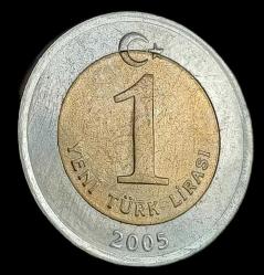 2005 1 Yeni Lira Çil