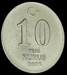 2005 10 Yeni Kuruş