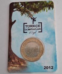 2012 YILI ÖZEL KAPAMASINDA TÜRKÇE OLİMPİYATLARI 1 TÜRK LİRASI