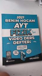 BENİM HOCAM AYT FİZİK 2021 VİDEO DERS DEFTERİ  (KULLANILMAMIŞ)