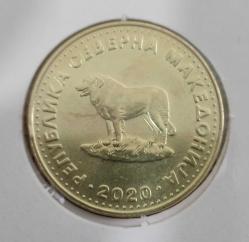 KUZEY MAKEDONYA 1 DİNAR 2020