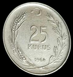 1964 25 Kuruş