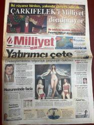 MİLLİYET GAZETESİ DOĞUM GÜNÜ HEDİYESİ - 5 ŞUBAT 1999 - TAM TAKIM 34 SAYFADIR -Yılmaz Durak-Güneri Cıvaoğlu-Hasan Cemal-Doğan Koloğlu-Erdoğan Şenay-Kartal Yiğit-Ersoy Özdem-Gürcan Bilgiç-Vedat Vatansever-Halil Özer-Gülberk-Erman Şener-Şebnem-Güneri Cıvaoğlu-Sina Koloğlu-Feray Öztürk-Umur Talu-Gökhan Töre-Michael Jordan-Grant Hill-Kobe Bryant-Shaquille O’Neal-Kournikova-Barış Manço-Muzaffer İlkar-Zekai Tunca-Necdet Tokatlıoğlu-Sezen Cumhur Önal-Hakkı Yalçın-Muzaffer İlkar-Şükran Ay-Hümeyra-Zuhal Olcay-İbrahim Tatlıses-Yılmaz Erdoğan-Tarih gibi şarkılar-Yatırımcı çete-Huzurevinde facia-İnternette dokunmatik modeller-Hakemler adil değil-Fener’e dev bütçe-Hakan günah çıkarttı-Hagi örnek bir usta-Sergen de kadroda-Kortta yeni lezbiyen-NBA bank açılıyor - İdil Koleksiyon