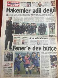 MİLLİYET GAZETESİ DOĞUM GÜNÜ HEDİYESİ - 5 ŞUBAT 1999 - TAM TAKIM 34 SAYFADIR -Yılmaz Durak-Güneri Cıvaoğlu-Hasan Cemal-Doğan Koloğlu-Erdoğan Şenay-Kartal Yiğit-Ersoy Özdem-Gürcan Bilgiç-Vedat Vatansever-Halil Özer-Gülberk-Erman Şener-Şebnem-Güneri Cıvaoğlu-Sina Koloğlu-Feray Öztürk-Umur Talu-Gökhan Töre-Michael Jordan-Grant Hill-Kobe Bryant-Shaquille O’Neal-Kournikova-Barış Manço-Muzaffer İlkar-Zekai Tunca-Necdet Tokatlıoğlu-Sezen Cumhur Önal-Hakkı Yalçın-Muzaffer İlkar-Şükran Ay-Hümeyra-Zuhal Olcay-İbrahim Tatlıses-Yılmaz Erdoğan-Tarih gibi şarkılar-Yatırımcı çete-Huzurevinde facia-İnternette dokunmatik modeller-Hakemler adil değil-Fener’e dev bütçe-Hakan günah çıkarttı-Hagi örnek bir usta-Sergen de kadroda-Kortta yeni lezbiyen-NBA bank açılıyor