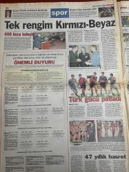 MİLLİYET GAZETESİ DOĞUM GÜNÜ HEDİYESİ - 6 EKİM 1998 - TAM TAKIM 38 SAYFADIR -Süleyman Demirel-Hüsnü Mübarek-Hafız Esad-Turgut Özal-Yasemin Çongar-Hasan Cemal-Güneri Cıvaoğlu-Sami Kohen-Tunca Bengin-Doğan Koloğlu-Fatih Terim-Mustafa Denizli-Bilal Meşe-Yalçın Türk-Halil Özer-Kartal Yiğit-Necmi Kepçetutan-Sinan Sümüt-Tuncay Şen-Sina Koloğlu-Erman Şener-Ataizi-Şeref Oğuz-Yasemin Çongar-Ralph Fiennes-Uma Thurman-Sean Connery-John Travolta-Emma Thompson-Robert Redford-Kristin Scott Thomas-Emma Peel-Güneri Cıvaoğlu-Rasim Cinisli-Gerilim sınırda-Suriye kuzeye Scud yığıyor-Simitis geliyor-Almanya’da deprem-Türkiye gurur duyacak-Bilbao’ya G.Saray modeli-Amokachi bilmecesi-Arena perdeyi açıyor-Godzilla-Atlara Fısıldayan Adam-Kirli Yarış-Tatlı Sert