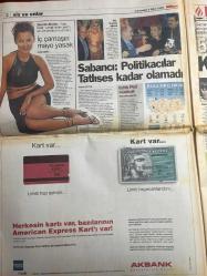 MİLLİYET GAZETESİ DOĞUM GÜNÜ HEDİYESİ - 3 EKİM 1998 - TAM TAKIM 36 SAYFADIR -Mesut Yılmaz-Yalım Erez-Fikret Bila-Güneri Cıvaoğlu-Sami Kohen-Tunca Bengin-Yasemin Çongar-Batu-Kamer Genç-Recep Tayyip Erdoğan-Ünal Korukçu-Samih Tütüncü-Fatih Terim-Hagi-Attila Türker-Halil Özer-Zafer Atamer-Ragıp Tekin-Tuncay Şen-Ömür Avcı-Yalçın Türk-Fevzi Aksoy-Demet Akalın-Serdar Benli-İbrahim Tatlıses-Sakıp Sabancı-Serkan Duygu-Edith Piaf-Asker emir bekliyor-Parma’da doping çıktı-Norveç’e Türk çıkarması-G.Saray’da Rumen operasyonu-Milli maraton başlıyor-Hami isyan etti-İç çamaşırı mayo yasak-Sabancı: Politikacılar Tatlıses kadar olamadı