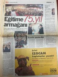 MİLLİYET GAZETESİ DOĞUM GÜNÜ HEDİYESİ - 3 EKİM 1998 - TAM TAKIM 36 SAYFADIR -Mesut Yılmaz-Yalım Erez-Fikret Bila-Güneri Cıvaoğlu-Sami Kohen-Tunca Bengin-Yasemin Çongar-Batu-Kamer Genç-Recep Tayyip Erdoğan-Ünal Korukçu-Samih Tütüncü-Fatih Terim-Hagi-Attila Türker-Halil Özer-Zafer Atamer-Ragıp Tekin-Tuncay Şen-Ömür Avcı-Yalçın Türk-Fevzi Aksoy-Demet Akalın-Serdar Benli-İbrahim Tatlıses-Sakıp Sabancı-Serkan Duygu-Edith Piaf-Asker emir bekliyor-Parma’da doping çıktı-Norveç’e Türk çıkarması-G.Saray’da Rumen operasyonu-Milli maraton başlıyor-Hami isyan etti-İç çamaşırı mayo yasak-Sabancı: Politikacılar Tatlıses kadar olamadı