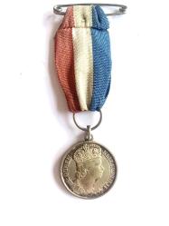 Queen  2.Elizabeth Madalyası 1953 gümüş 7.2 gr