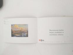 Akdeniz Ülkeleri Akademisi Vakfı  /  AVNİ LİFİJ Peyzaj Yağlıboya temalı KARTPOSTAL ( POSTCARD) - ENTİL: ENDÜSTRİ YATIRIMLARI VE TİCARET A.Ş.  ISTANBUL