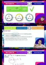 6. Sınıf Bursluluk Hazırlık Eğitim Seti (Online Ful Eğitim)